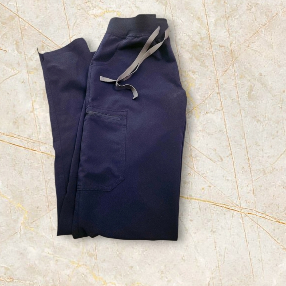 Figs Yola Skinny Navy Scrubs XS/T